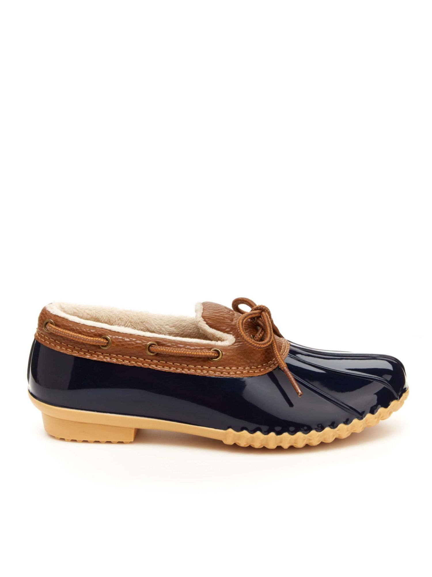 JBU BY JAMBU Womens Brown Water Resistant Woodbury Round Toe Slip On