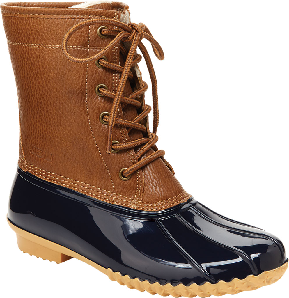 womens navy duck boots