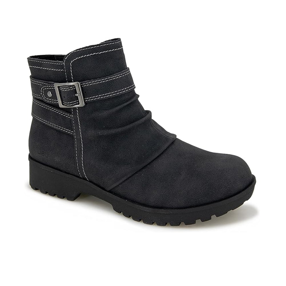 Baby Deer Boys' Ankle Boot - Brown Distressed Leather Look, Size 12 Toddler US