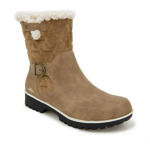 JBU By Jambu Womens Glasgow Water Resistant Mid Calf Boot, Adult, Taupe, 10 M US