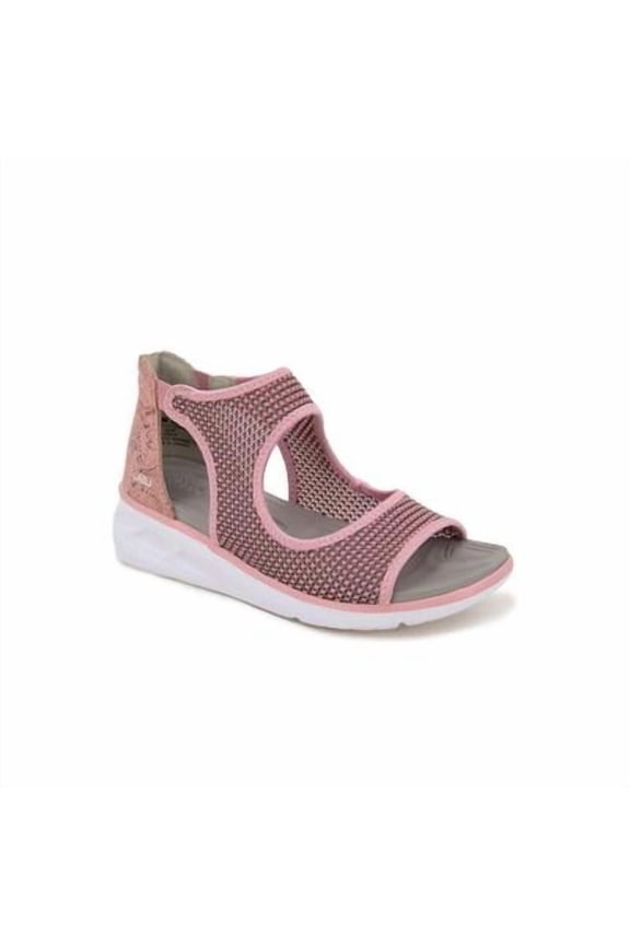 By Jambu Womens Margot Wide Sandal Blush 9W