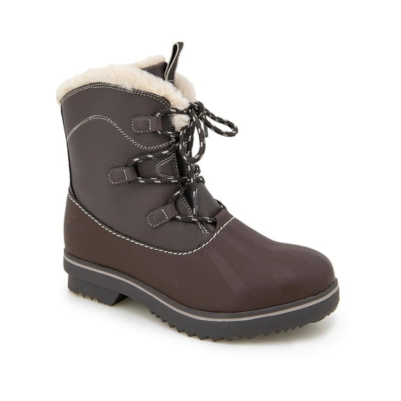 JBU by Jambu Womens Brisky Faux Leather Cold Weather Winter & Snow Boots
