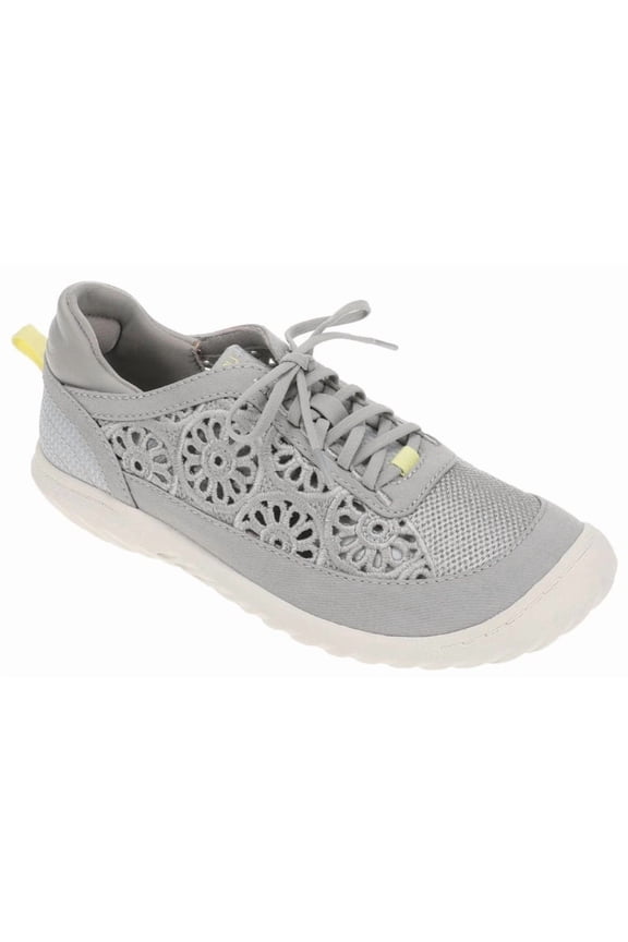 Jambu Womens Solar Grey Sneakers Casual Shoes, Light Gray - Size 6 Medium