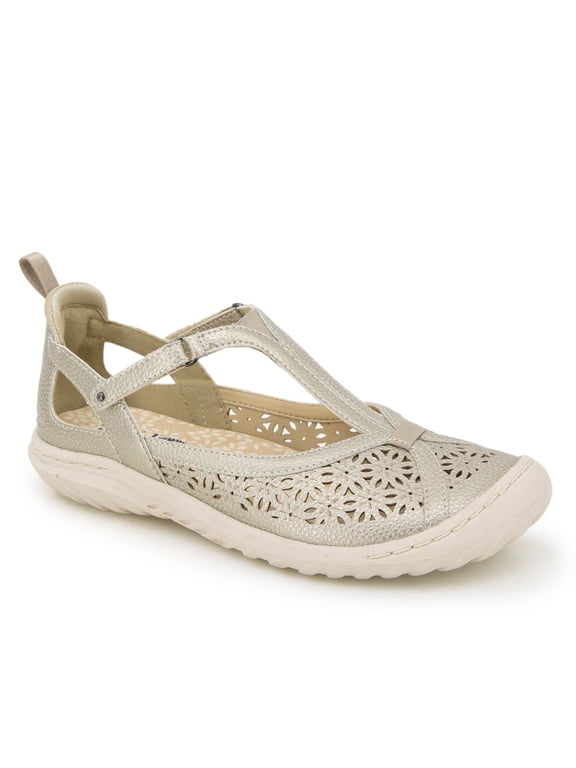 Women's Daffodil Sandal Cream Shimmer - B4DAF61