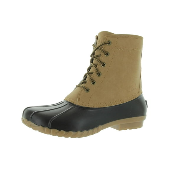 JBU by Jambu Mens Maine Faux Leather Outdoor Rain Boots