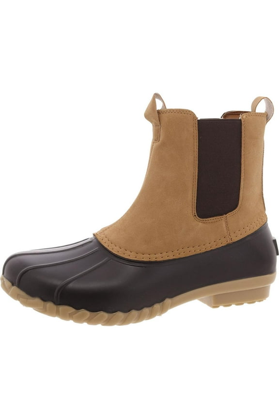 by Jambu Mens Milton Faux Leather Outdoor Ankle Boots