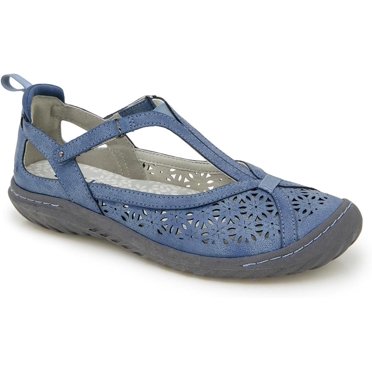 JBU Women's Daffodil Comfort Casual Classic Mary Jamaica