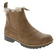 thumbnail image 1 of JBU by Jambu Women's Eagle-Water Resistant Chelsea Boot, Brown/Fur, 6, 1 of 1