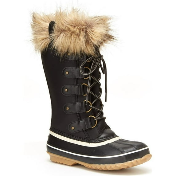 JBU by Jambu Women's Ella Waterproof Winter Boot in Black, 8