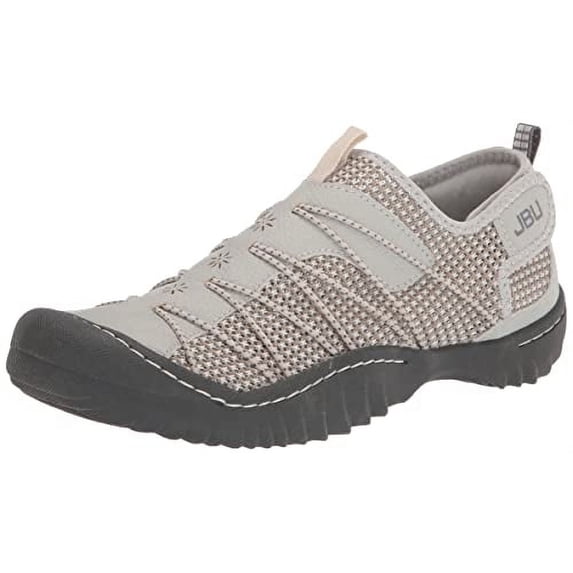 JBU by Jambu Women's Soul Water Ready Sneaker, Light Grey/Grey, 9