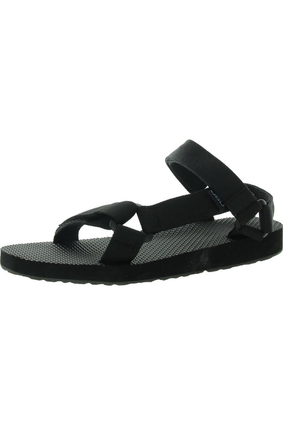 by Jambu Womens Aruba Textured Adjustable Flatform Sandals