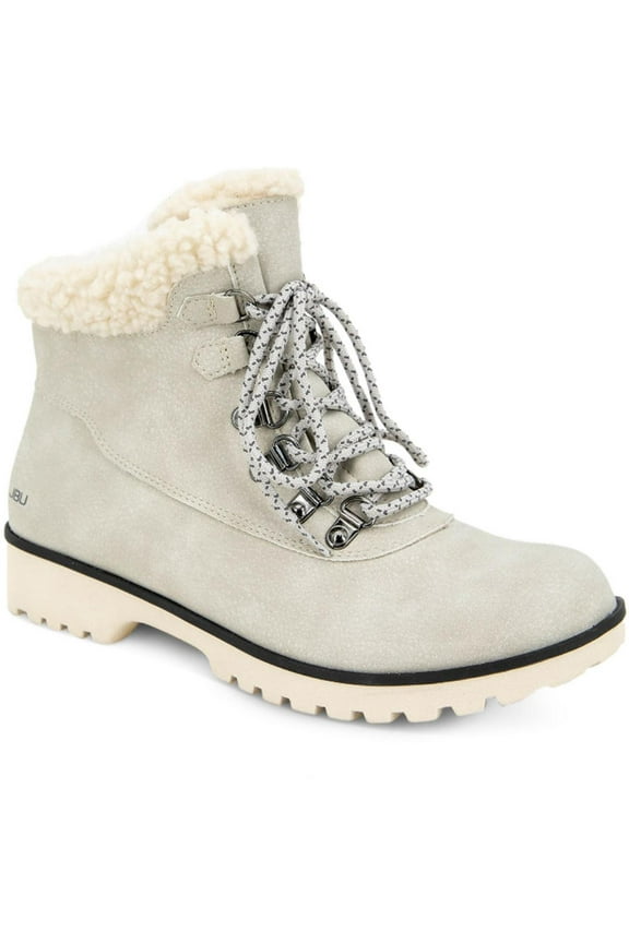 by Jambu Womens Blue Creek Faux Fur Winter & Snow Boots