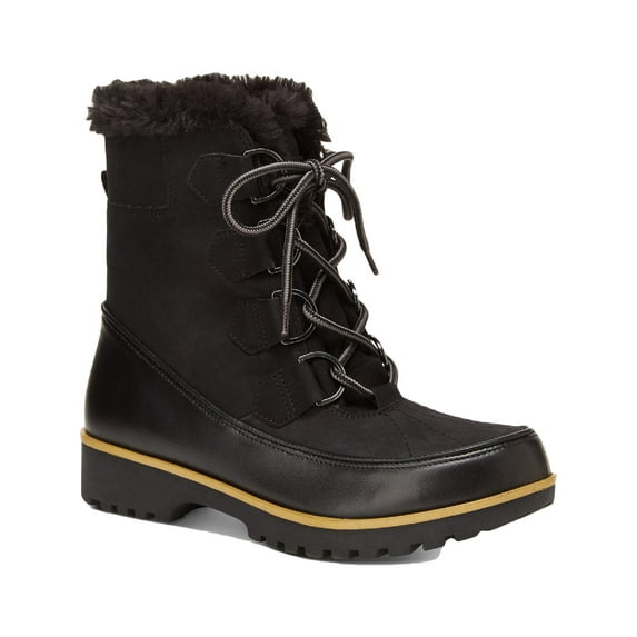 JBU by Jambu Womens Brunswick Faux Fur Cold Weather Winter Boots