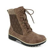 JBU by Jambu Womens Fargo Quilted Waterproof Ankle Boots