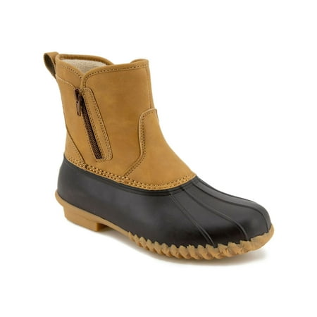 JBU by Jambu Womens Martha Leather Slip On Winter & Snow Boots
