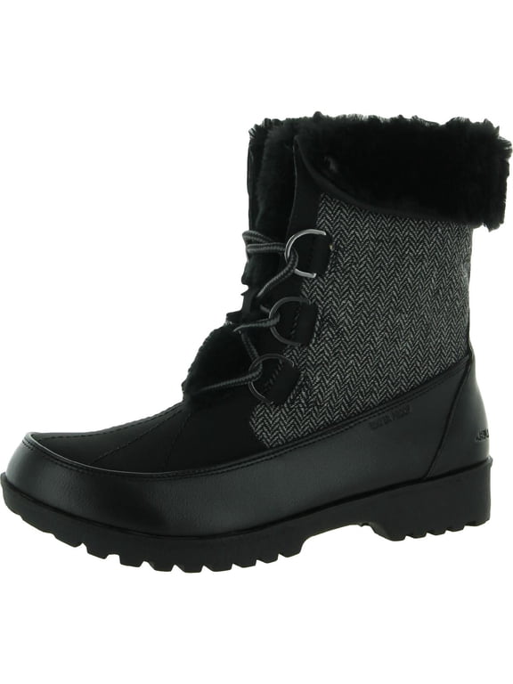 by Jambu Womens Northgate Water Resistant Leather Rain Boots