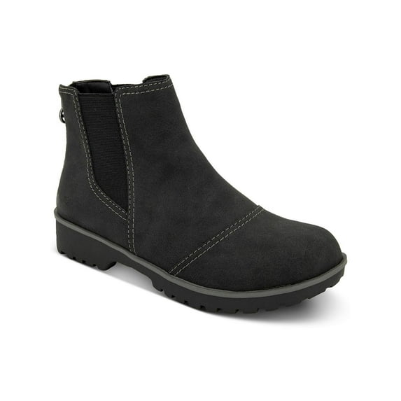 JBU by Jambu Womens Peacock Faux Leather Stretch Ankle Boots