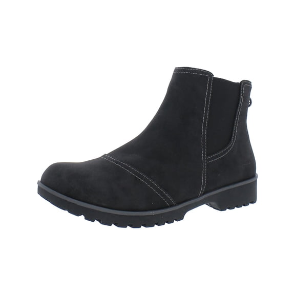 JBU by Jambu Womens Peacock Faux Leather Water Resistant Chelsea Boots