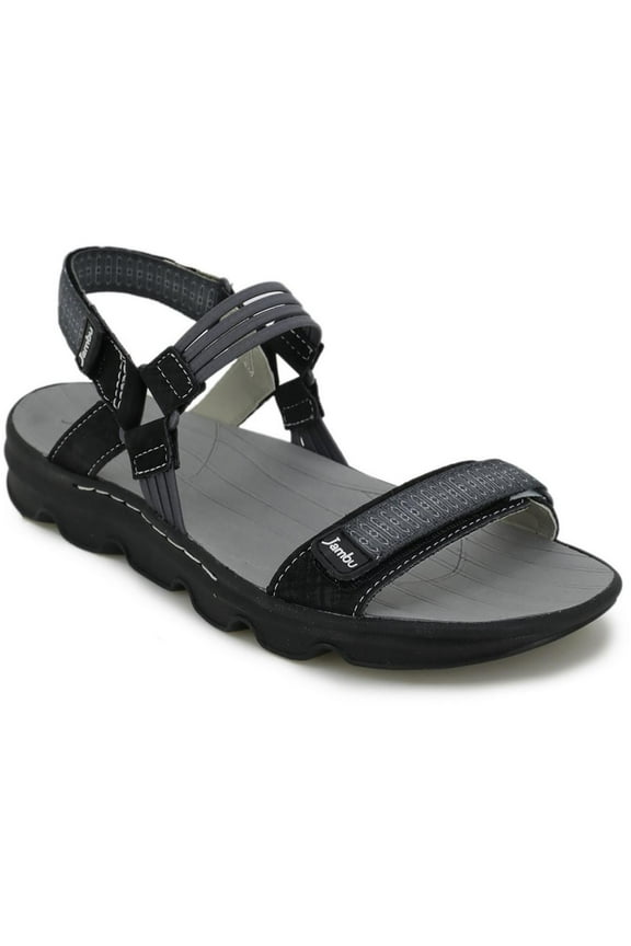 by Jambu Womens Seaside Water Ready Padded Insole Slingback Sandals