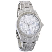 JBW Jet Setter GMT Diamond Mens Quartz Watch J6370B