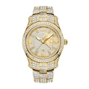 JBW Jet Setter Men's RESERVE GMT Chandelier Diamond Quartz Watch R6370D