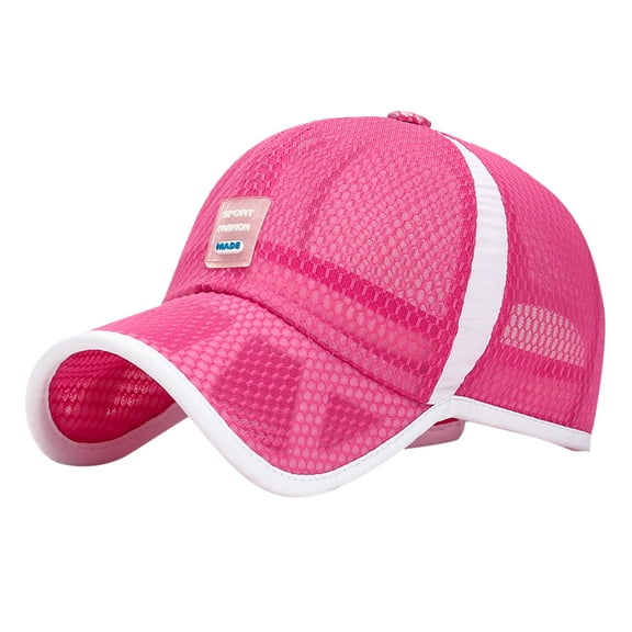 JBXKXYW Baseball Cap Women Men Hats Youth Trucker Cap With Adjustable Snapback Unisex Kids Breathable Baseball Cap Hat (D,One Size)