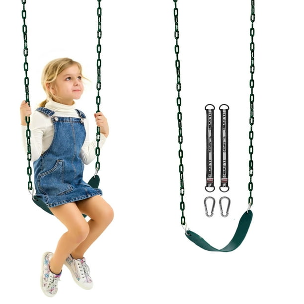 JBee Ctrl Baby Swing Seat for Outside with 60" Heavy Duty Chain Swing