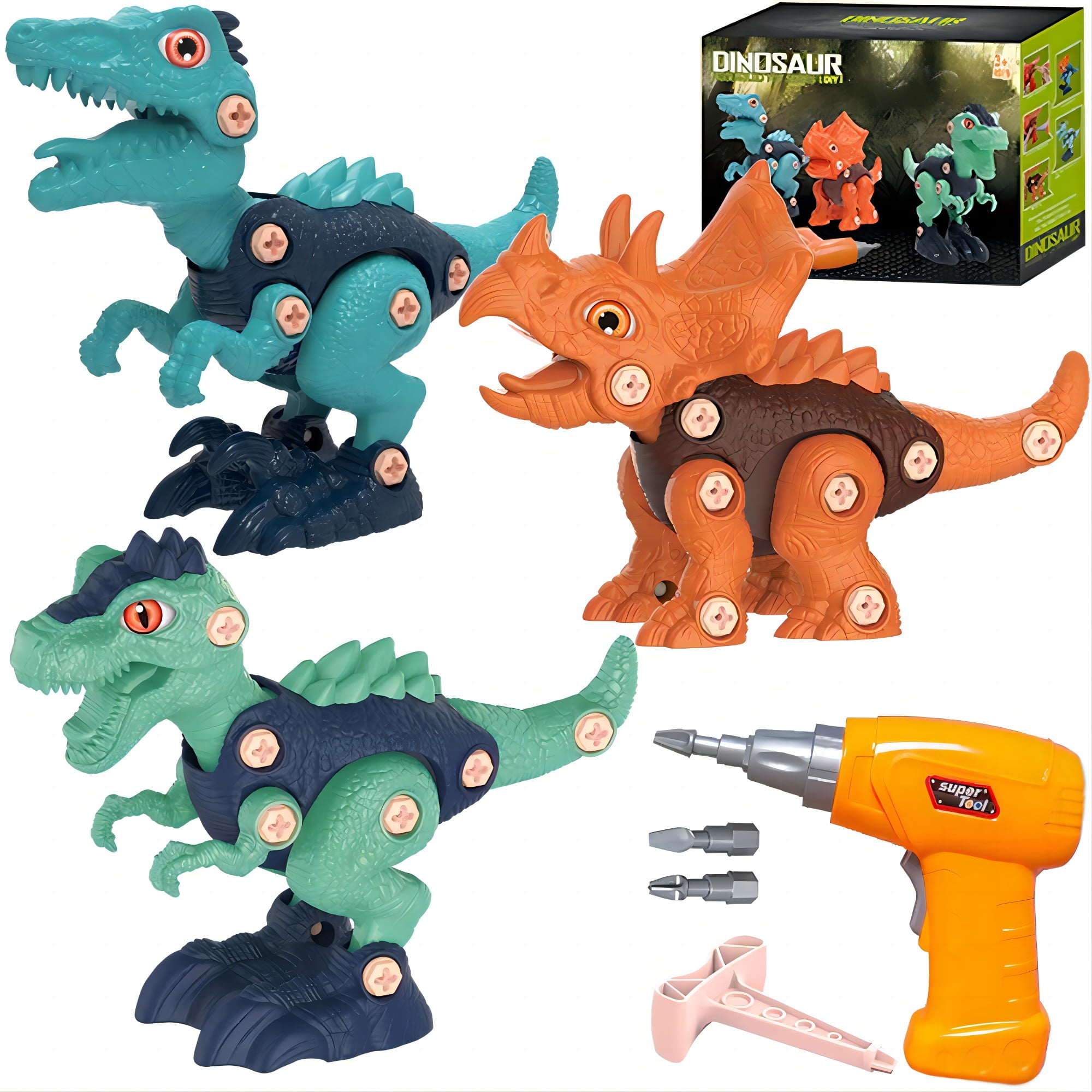 TRESOR X - Dino Gold Playset Ptérodactyl 28cm - Dès 5 ans - Super U, Hyper  U, U Express 