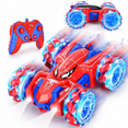 thumbnail image 1 of JBeeCtrl Remote Control Car for Boys 3 4 5 6 7 8 Year Old 360° Rotating Double Sided RC Stunt Cars with Cool Headlights,Rechargeable 4WD off Road Drift Toys for Kids Christmas Birthday Gift, 1 of 8