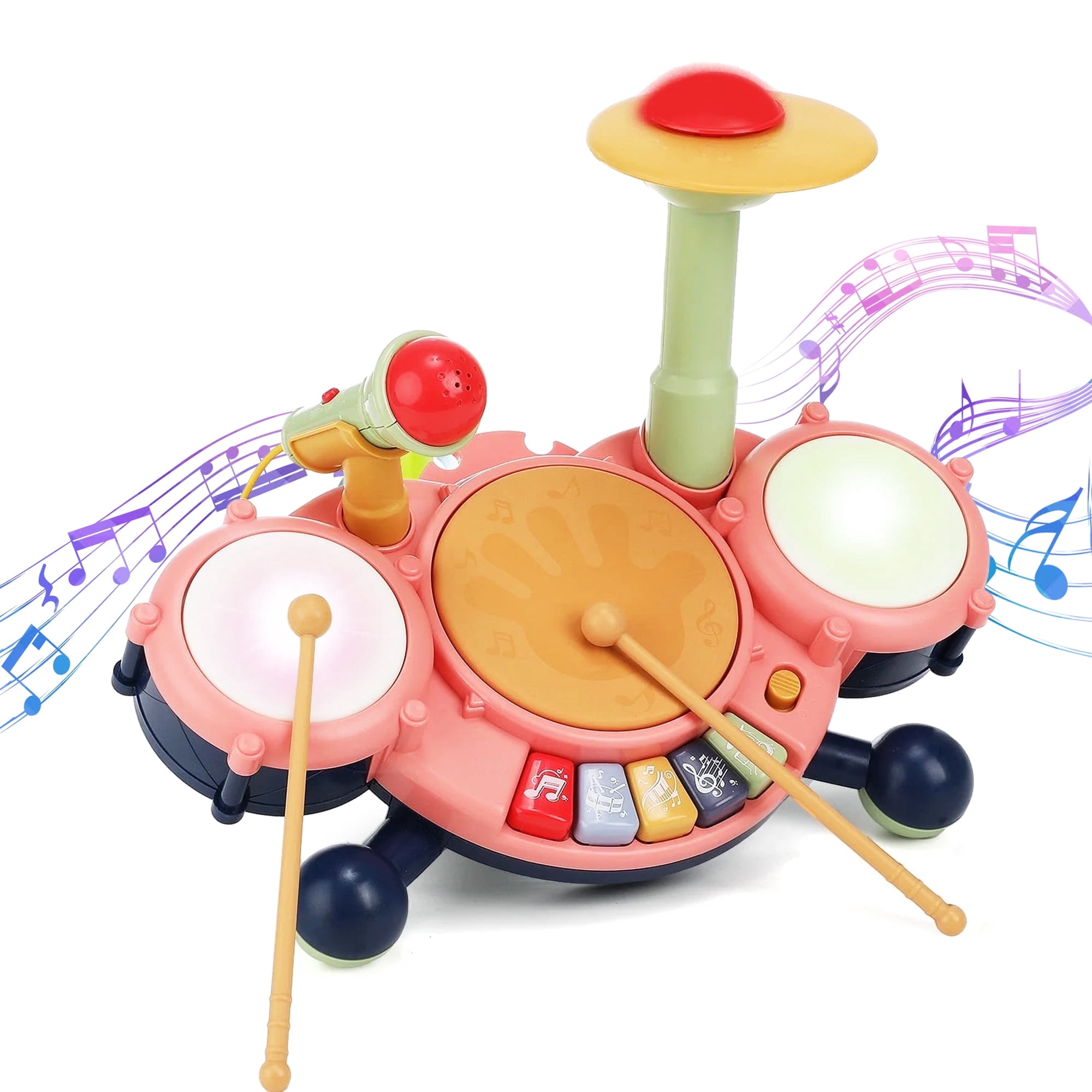 JBeeCtrl Toddler Drum Set For Kids 1 4 Kids Drum Set For 1 5 With 2 jbeectrl-toddler-drum-set-for-kids-1-4-kids-drum-set-for-1-5-with-2