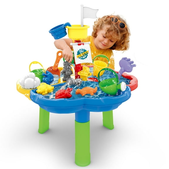 JBeeCtrl Water Table for Toddlers 1-3 , 3 in 1 Kids Water PlayTable Sand and Water Tables for Kids Toddlers Boys Girls Age 3-5