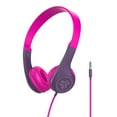 thumbnail interactive-video image 1 of JBuddies Pop Wired Kids Headphones, Pink, Noise Isolation, Kids Safe, Volume Limiting Headphones, 1 of 5