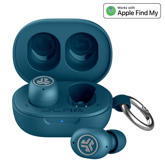 JLab JBuds Mini ANC Wireless Earbuds, Noise Canceling, Find My, Blue