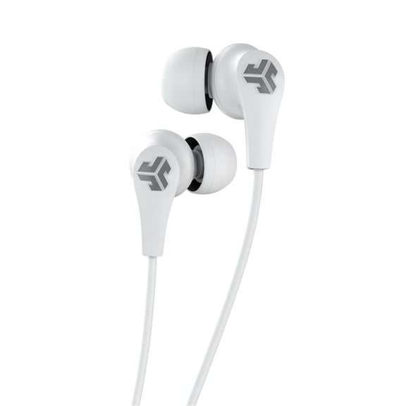 JBuds Pro Wireless Earbuds - White & Grey - Lightweight - Water Resistant