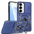 thumbnail image 1 of JBuwsdan Case for Samsung Galaxy S26+ Plus,Rotated Ring Kickstand Military Grade Shockproof Full Body Protective Cover for Samsung Galaxy S26 Plus 6.7 Inch - Blue, 1 of 7