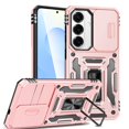 thumbnail image 1 of JBuwsdan Case for Samsung Galaxy S26+ Plus,Rotated Ring Kickstand Military Grade Shockproof Full Body Protective Cover for Samsung Galaxy S26 Plus 6.7 Inch - Rose Gold, 1 of 7