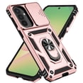thumbnail image 1 of JBuwsdan for Samsung Galaxy A57 Phone Case,Military Grade Rugged with Ring Holder Kickstand Full Body Shockproof Protective Cover for Samsung Galaxy A57 5G - Rose Gold, 1 of 8