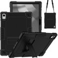 thumbnail image 1 of JBuwsdan for onn 11" Core Tablet (2026 Model) Tablet Case,for Onn 11 Tablet Pro 2024 Model Case,Heavy Duty Protective Case with Kickstand Shoulder Strap Case(Black), 1 of 5