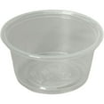 thumbnail image 1 of JC 2500 Pcs Clear Plastic Portion Cups - 2 oz Disposable Containers for Sauces, Snacks & Dressings, 1 of 6