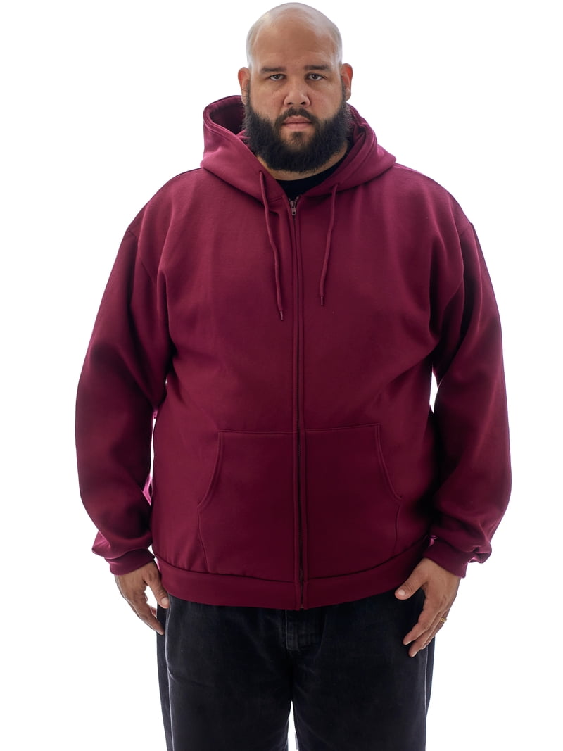 JC DISTRO USA-made Men's Big Size Fashion Longsleeve Zip-Up Hoodie