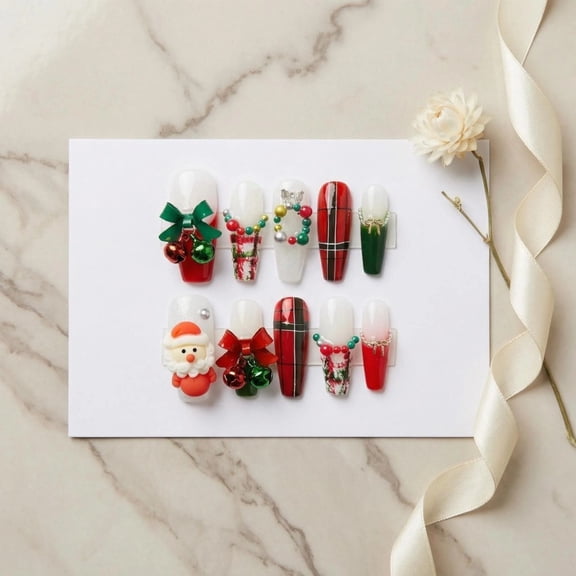 JC P26 Pure Handmade Press on nails, JC Press On Nails Kit , Short Length Nail Press Ons, Durable, Easy Application, Stylish Impress Press On Nails,Perfect for Daily Wear & Special Occasions