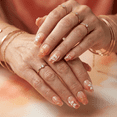 thumbnail image 1 of JC Press On Nails Kit, Regular Coffin Artificial Nails, Pink, 10 Pieces, 1 of 5