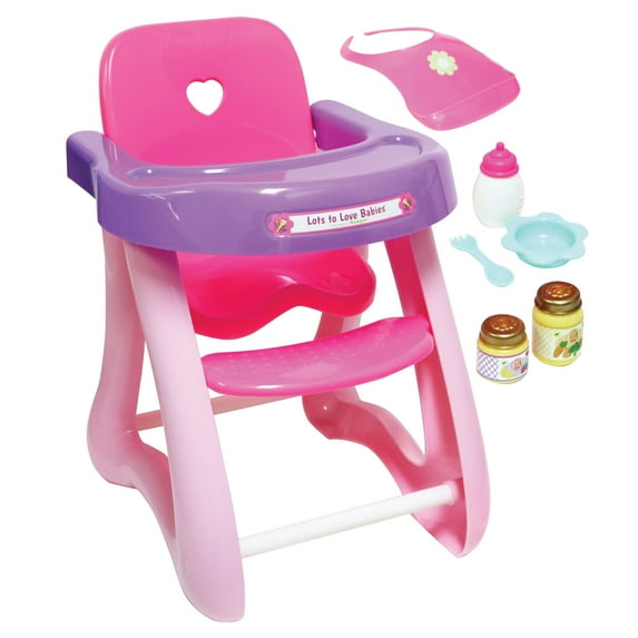 JC Toys For Keeps! High Chair & Accessory Set