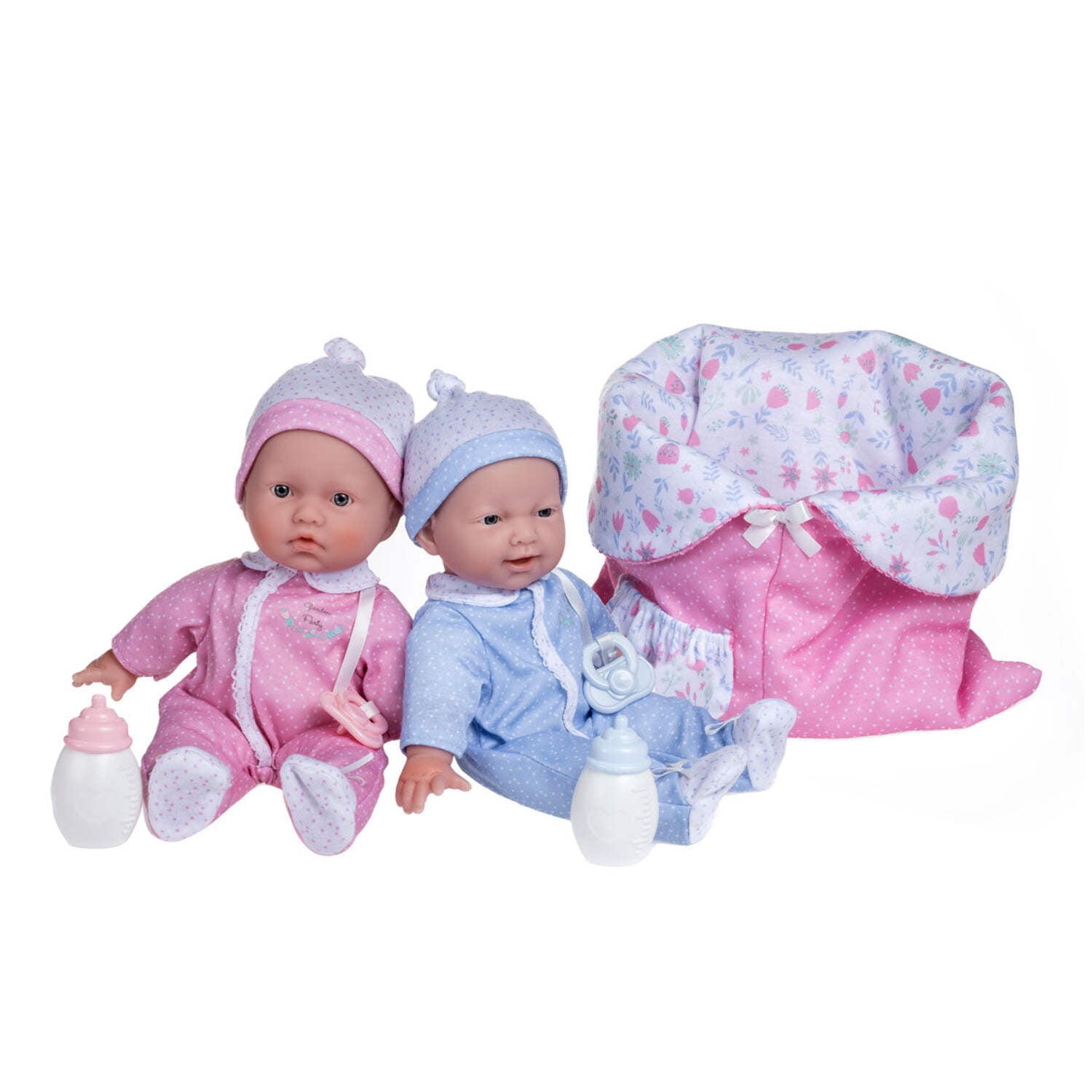 JC Toys Group 13140 11 in. La Baby Mini Soft Body Baby Doll