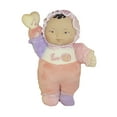 thumbnail image 1 of JC Toys Lil' Hugs Baby's First Soft Doll, Vinyl Face, Pastel Outfits with Rattle, 12" Asian, 1 of 5