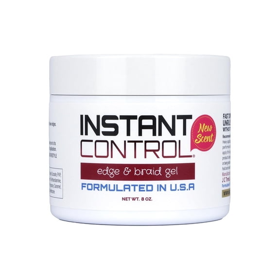 JC's Instant Control Edge & Braid Gel Max. Hold 8 oz.