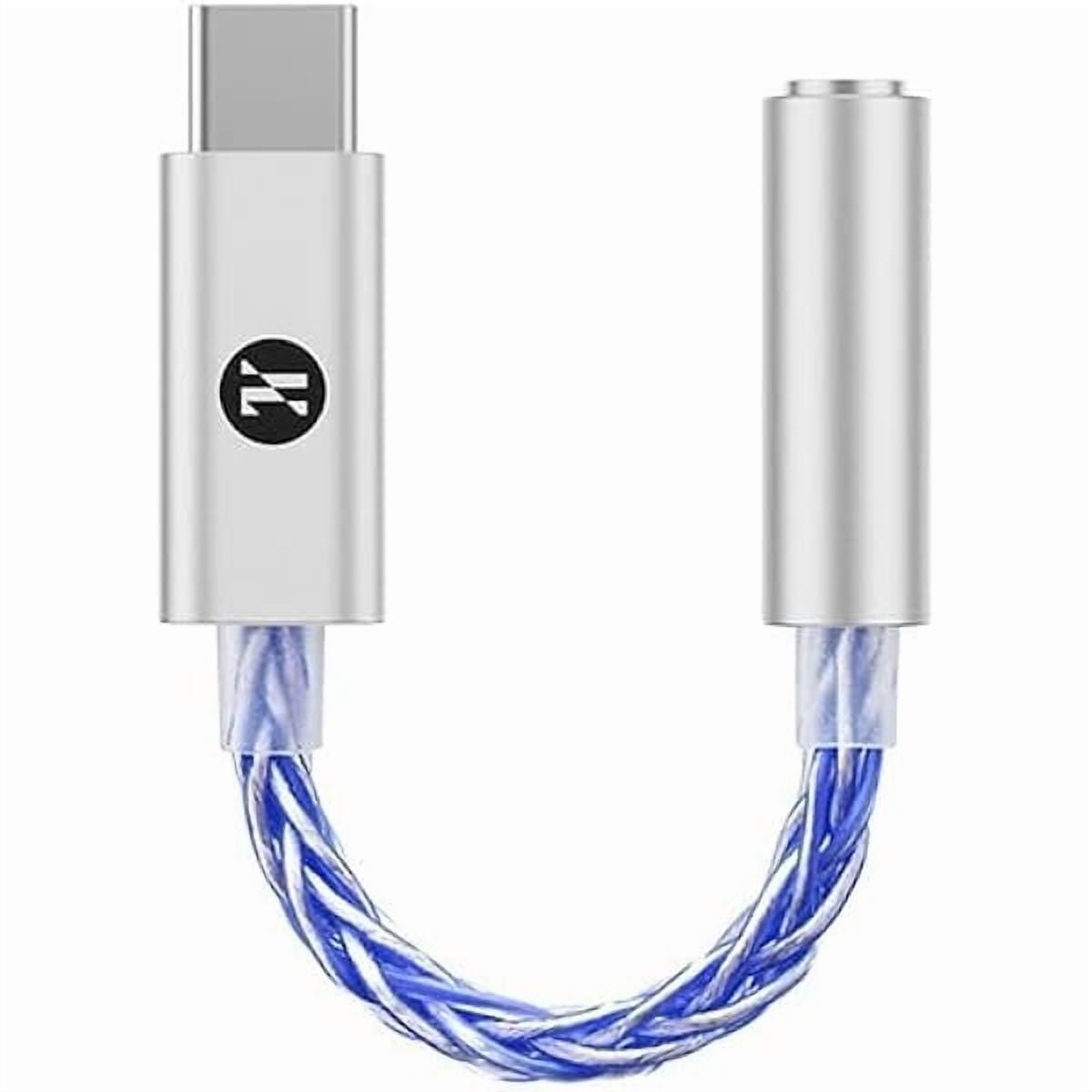 JCALLY JM6 Pro USB C Type-C to 3.5mm Dual DAC CX31993 MAX97220 Digital ...