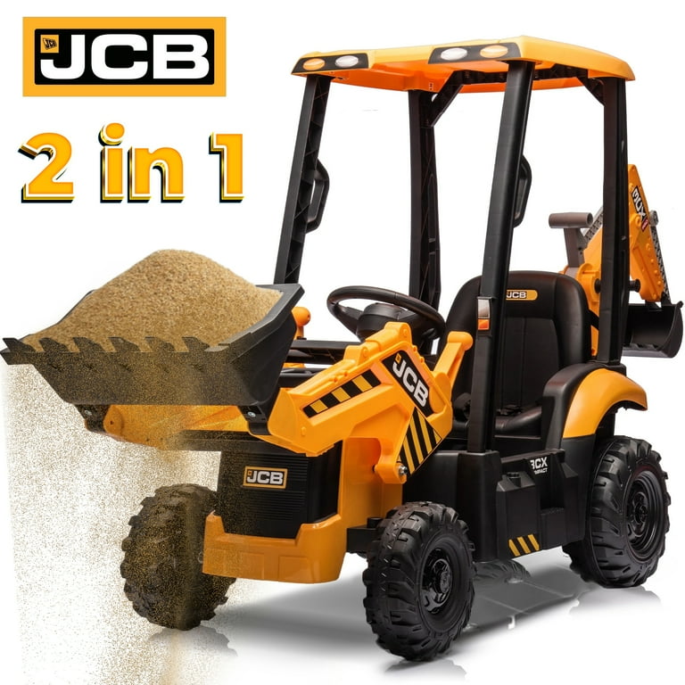 jcb electric ride on digger