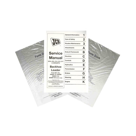 JCB 802.7, 803, 804 Mini Excavator Workshop Repair Service Manual - Part Number # 9803/3145