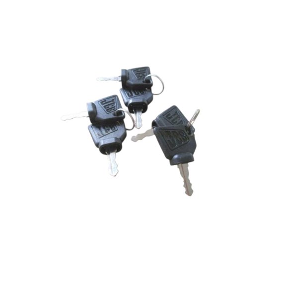JCB BACKHOE IGNITION KEY PART NO. 701/45501 331/26790 6 PCS